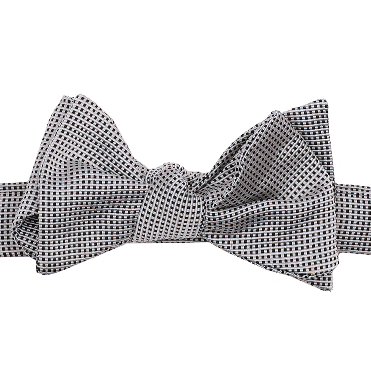 Black Micro-Dot Bowtie