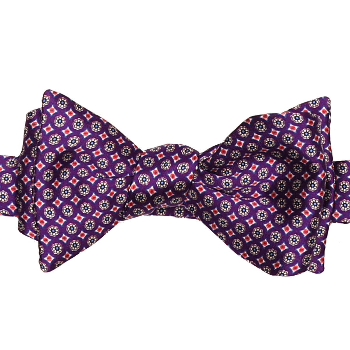 Purple Pink Diamond Bowtie