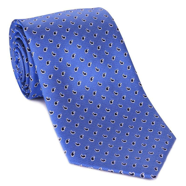 Light Blue Mini-Paisley Tie | Men's Ties | Haspel